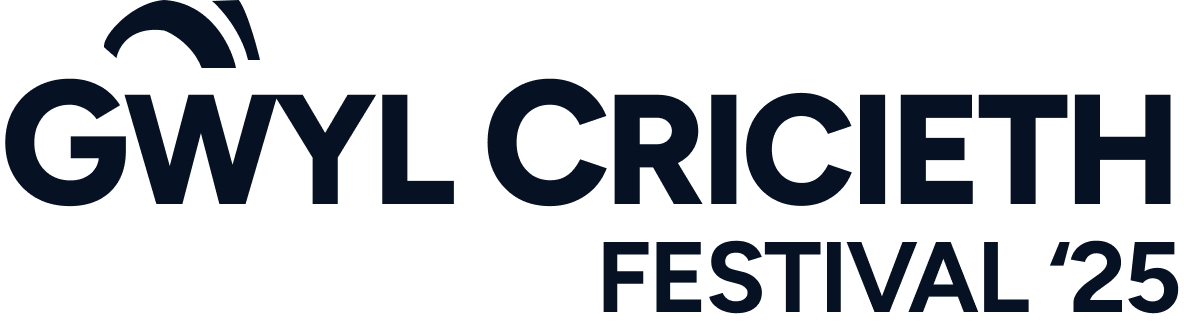 Cricieth Festival Logo Dark Blue