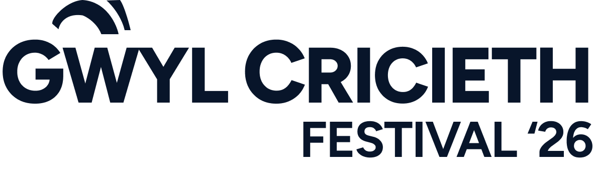 Cricieth Festival Logo Dark Blue
